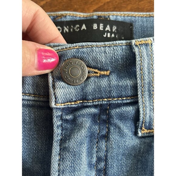 Veronica Beard Debbie Skinny High Rise Denim Juno Wash Jeans Sz 26/2 - Picture 3 of 7